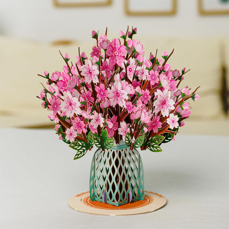 Forever-Blooming 3D Flower Pop-Up Card