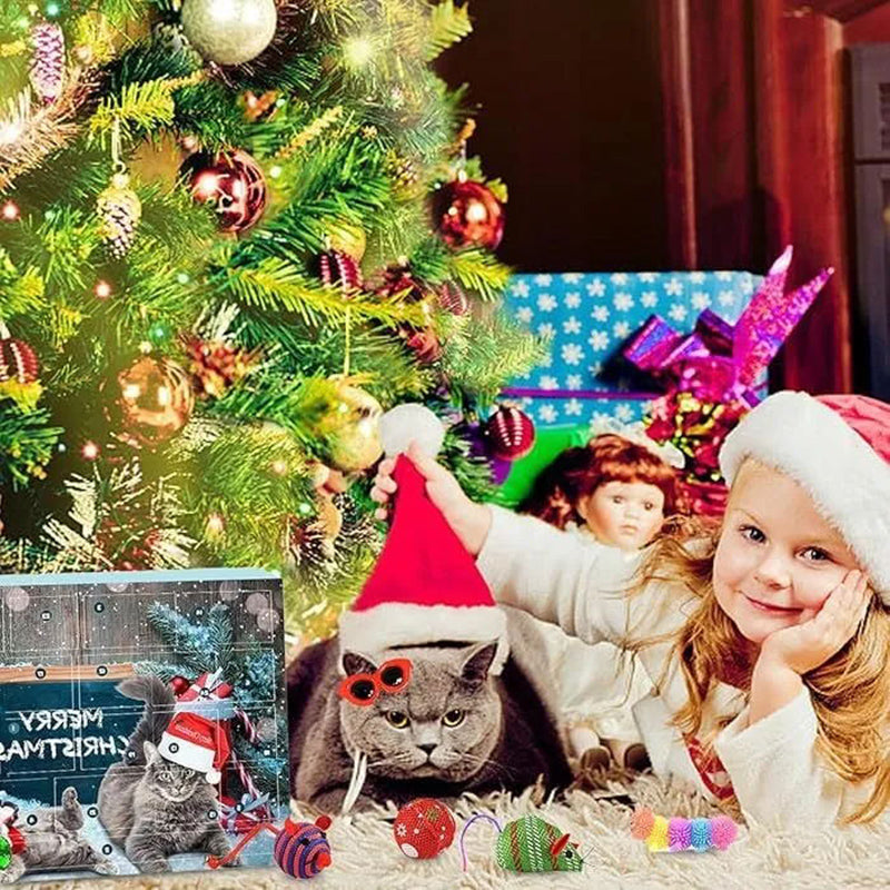 Jul ountdown katt Kalender