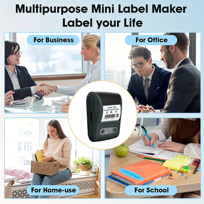 Portable Bluetooth Label Printer