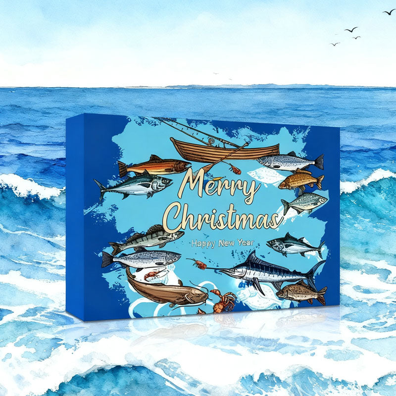 Advent Calendar Fishing Christmas Countdown