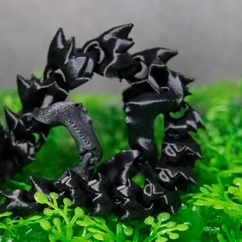 3D-tryckt ledad drake