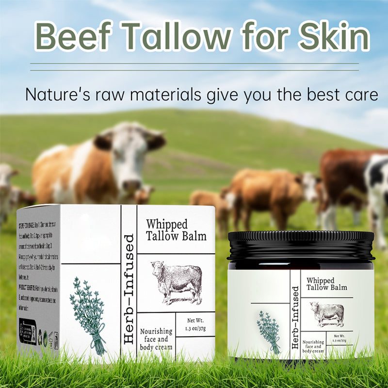 Herb-Infused Whipped Tallow Balm