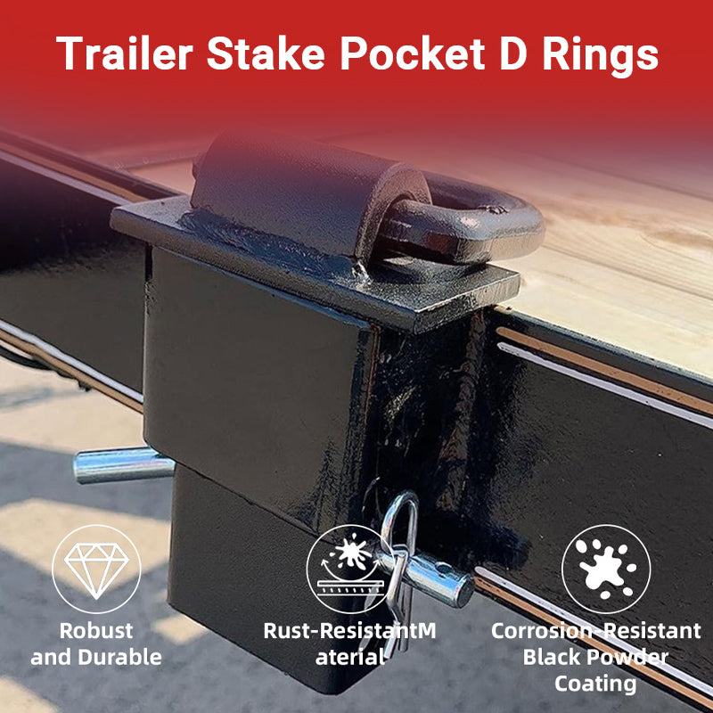 Trailer Stake Pocket D Ring