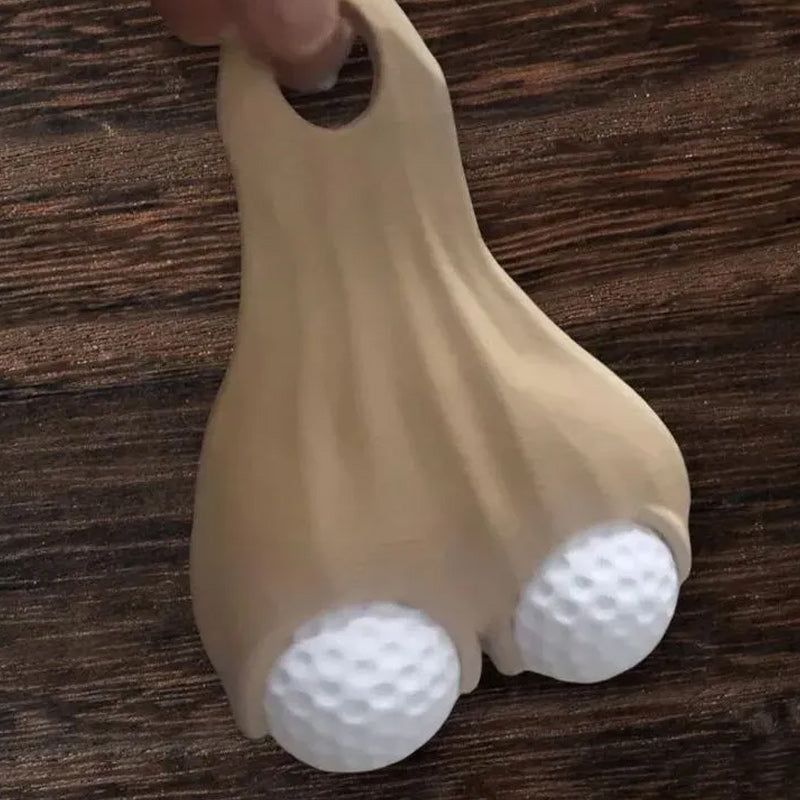 Golf Ball Testicle Sac Holder