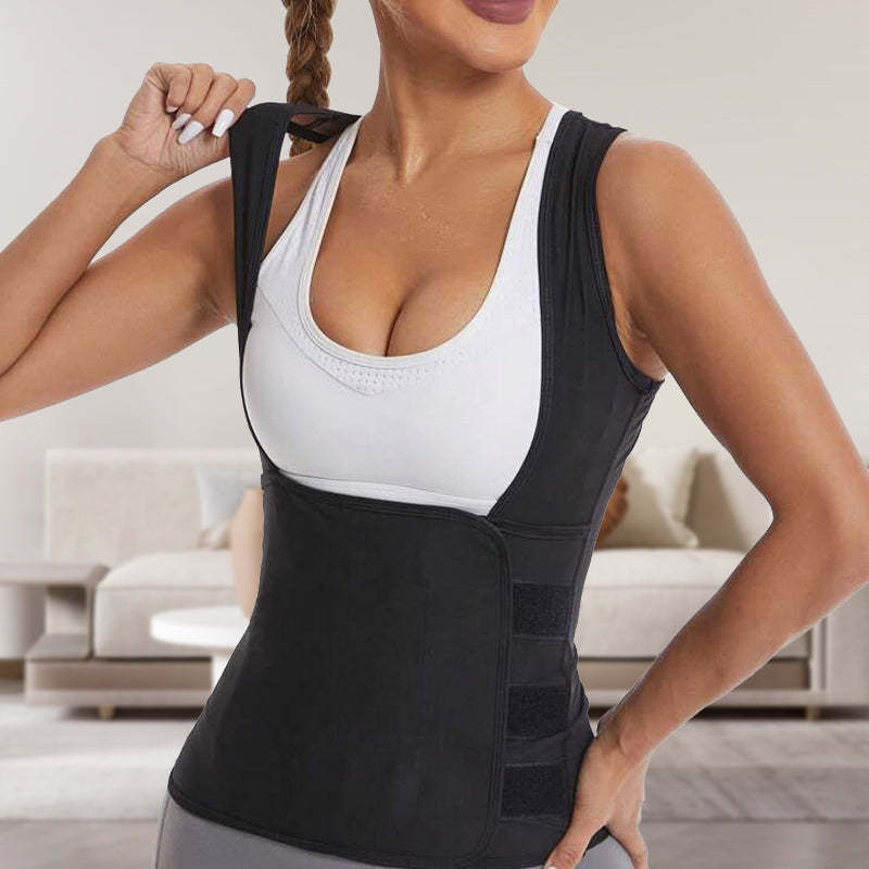 Women's Adjustable Waistband Vest
