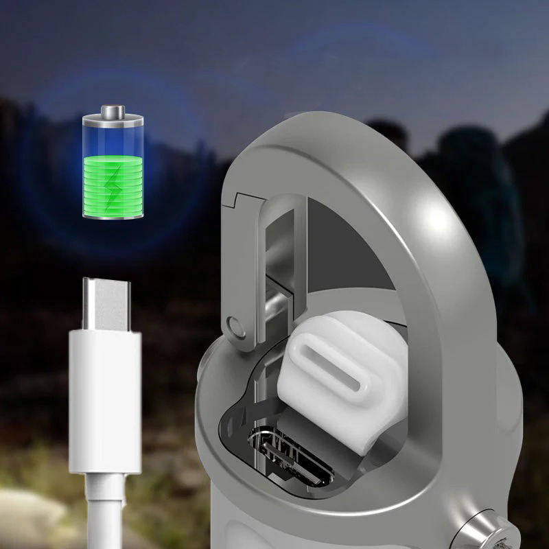 Emergency Flashlight Keychain