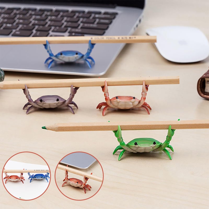 Realistic Crab Shaped Pen Holder