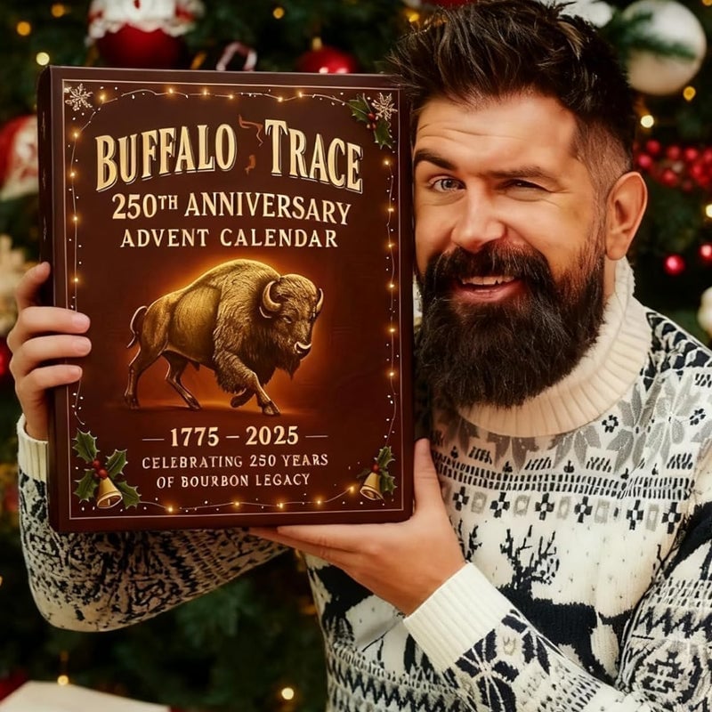 2025 Whiskey 3D Julnedräkningskalender