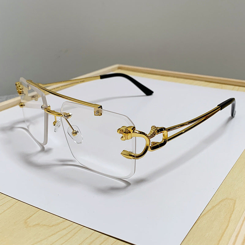 Double-Beam Cheetah Sunglasses