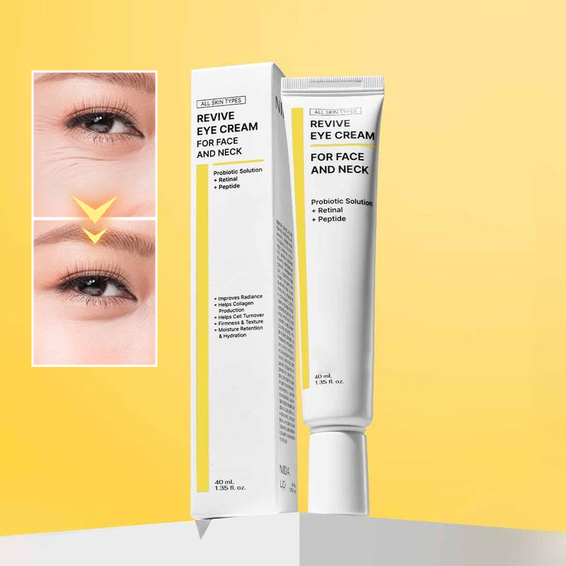 Revitalizing Eye & Face Cream with Probiotics, Retinal & Peptides – 40ml