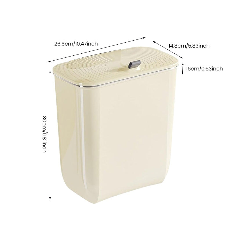 Hanging Waste Recycling Bins Storage Box with Lid