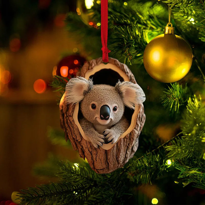 🌲Djurens juldekorationer✨