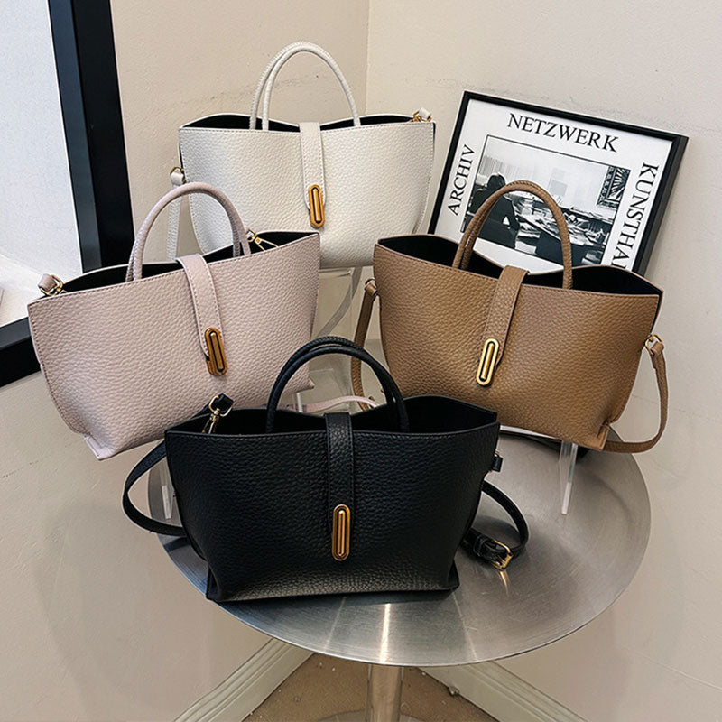 Women's Elegant Solid Color Handbag Crossbody Bag