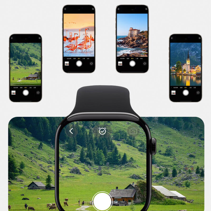 Reloj inteligente versátil con IA y pantalla táctil
