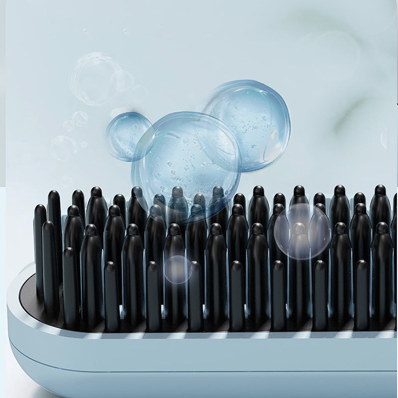 Trådlös laddning Bärbar hårrätande kam