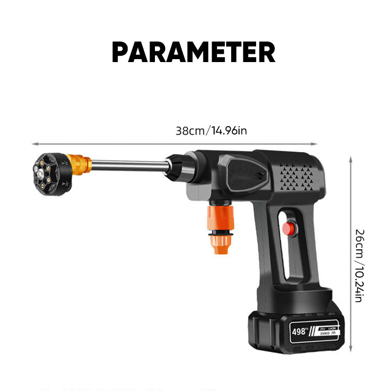 6-in-1 Spray Nozzle Car Wash Water Gun