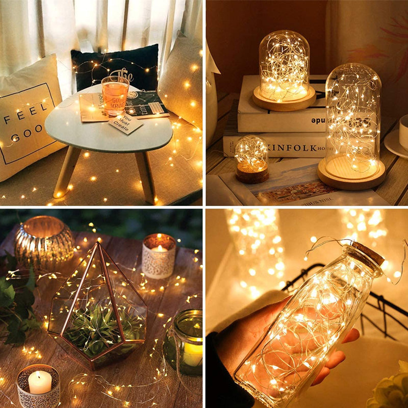Warm White 2M Starry String Lights