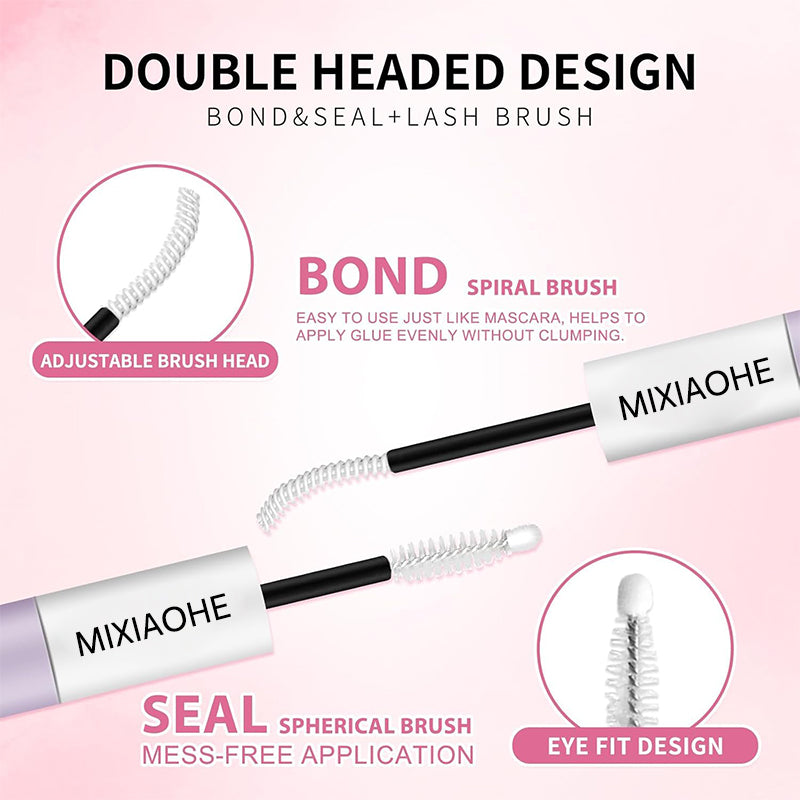 Dual-Ended Eyelash Glue – Waterproof & Clear