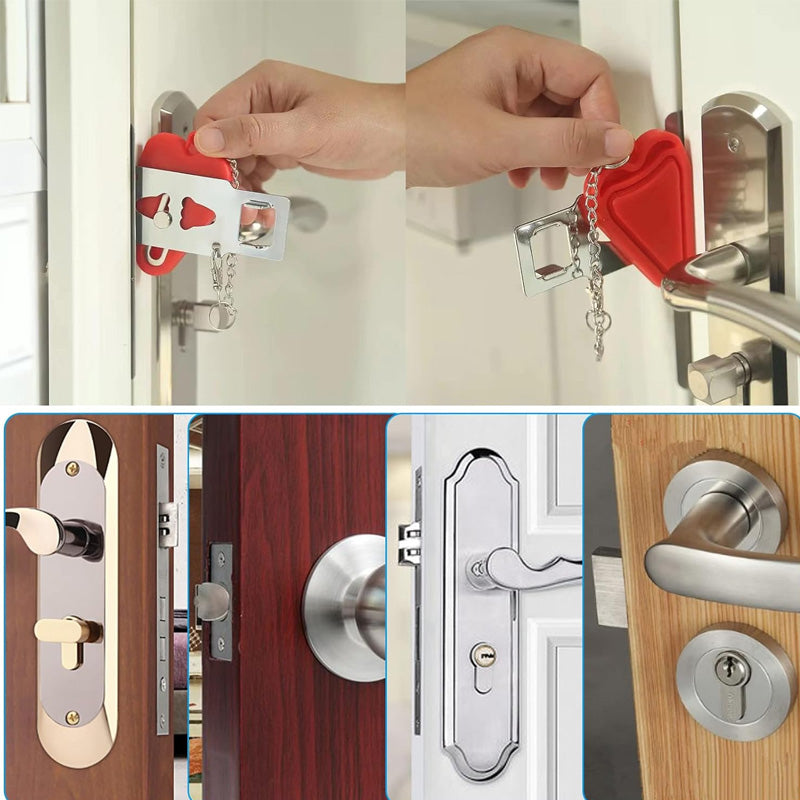 2-in-1 Door Lock for Travel