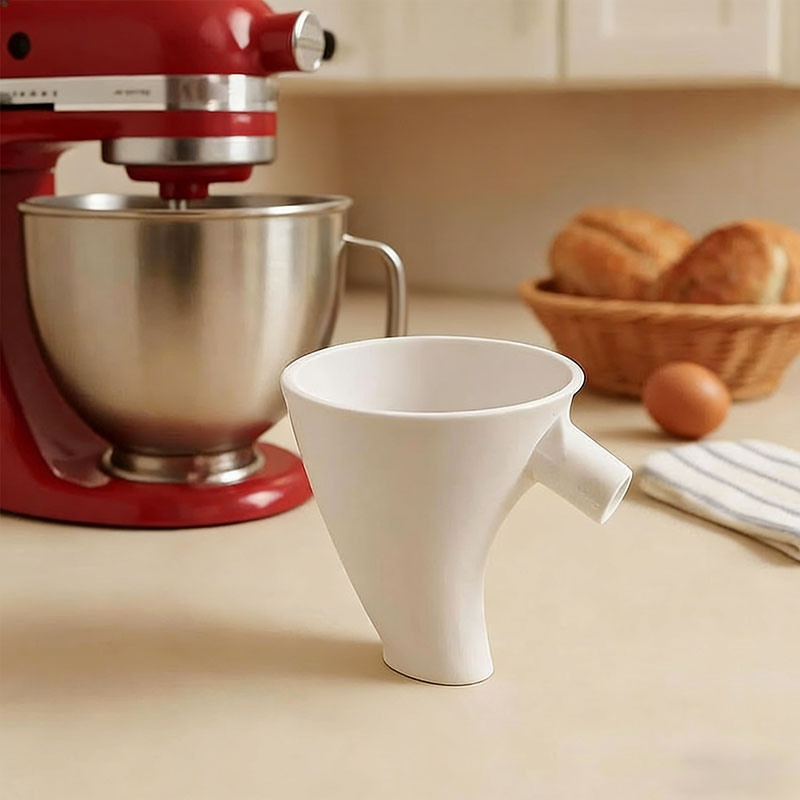 Flour Funnel for Kitchen Aid Stand Mixer