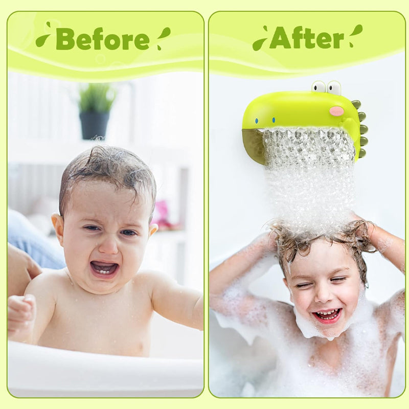 Dinosaur Bathtub Bubble Maker with 12 Songs