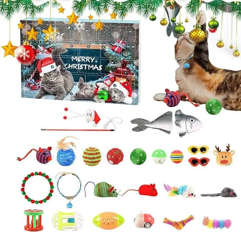 Jul ountdown katt Kalender