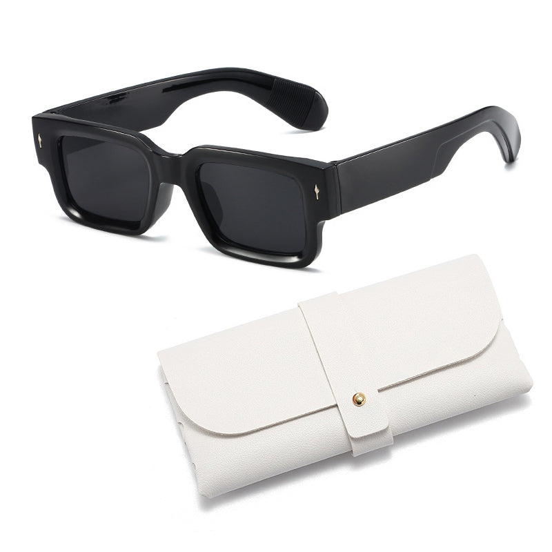 Square Frame Fashion Sunglasses(Free sunglasses bag)