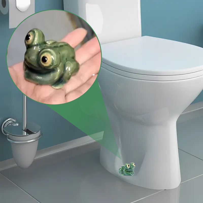 Cute Funny Frog Toilet Bolt Covers