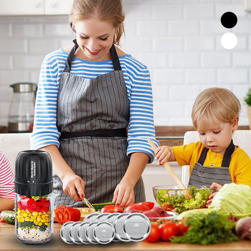 Vacuum Sealer - Electric One-Touch Food Preserver for Jars, Bags and Container