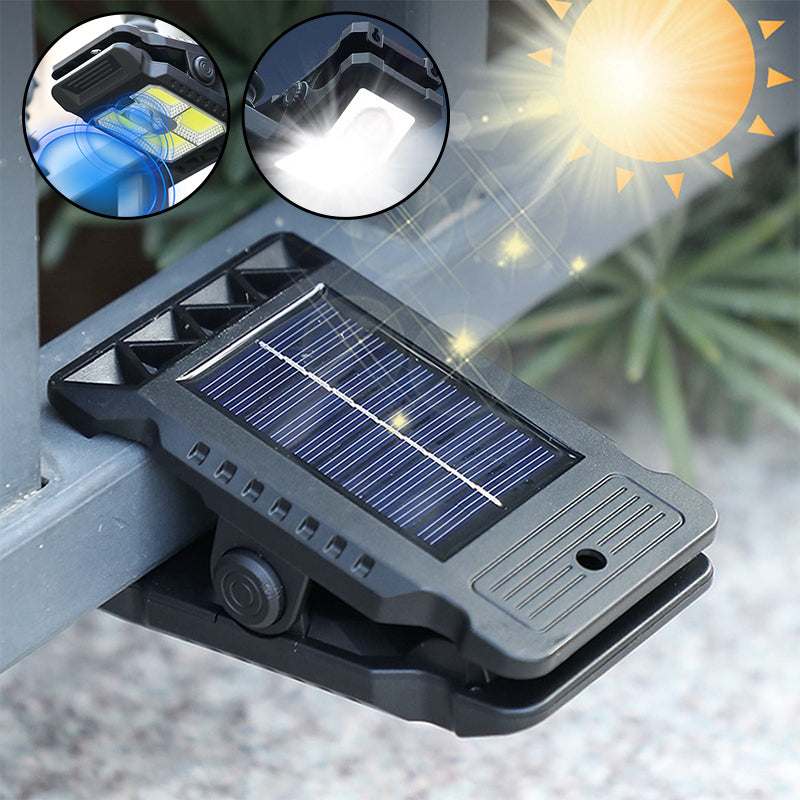 USB & Solar Powered Motion Sensor Clip Lights