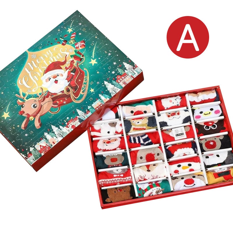 Christmas Countdown Socks Blind Box