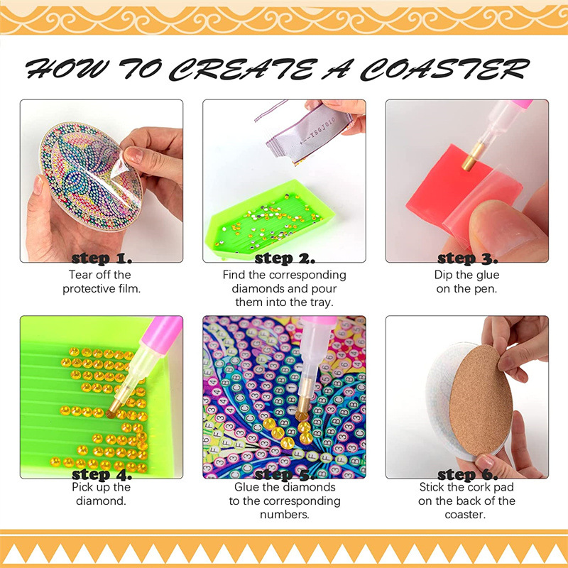 Creative DlY Coaster Diamond Arts