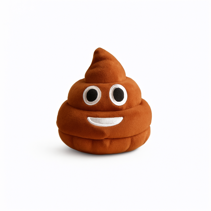 Smiling Poop Plush Toy