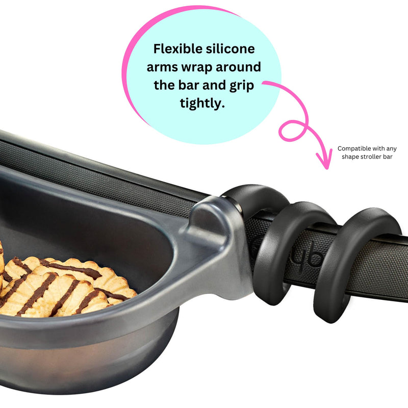 Universal Stroller Snack Tray for Bumper Bar