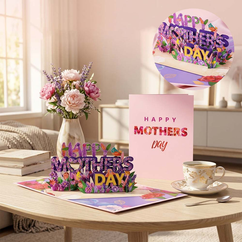 3D Pop-Up Mother's Day Cards