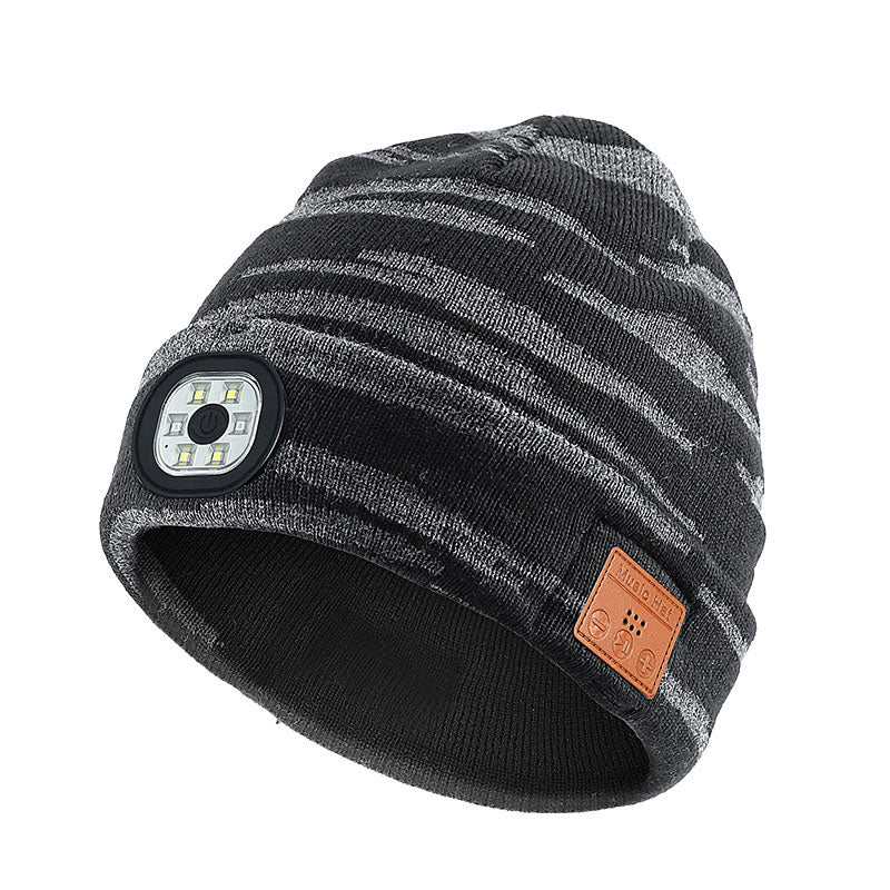 Bluetooth Music Beanie with LED Light