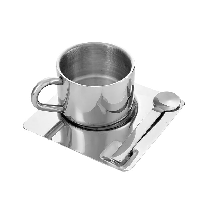 Stainless Steel Coffee Mug Set