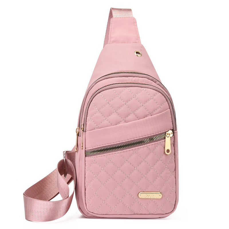 Women's Quilted Chest Bag