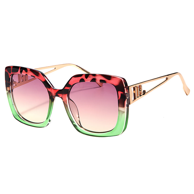 Unisex Vintage Trendy Large Frame Sunglasses