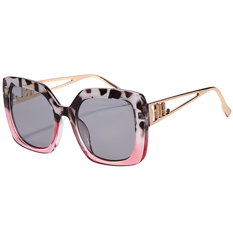 Unisex Vintage Trendy Large Frame Sunglasses