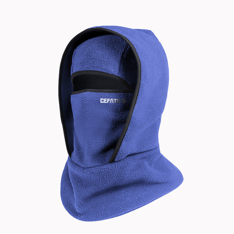 Outdoor Winter Warm Hat Neckband Integrated Cycling Mask