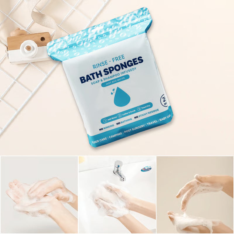 Rinse-Free Bathing Wipes