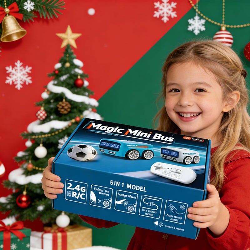 Mini Gesture-Sensing Smart Bus Toy