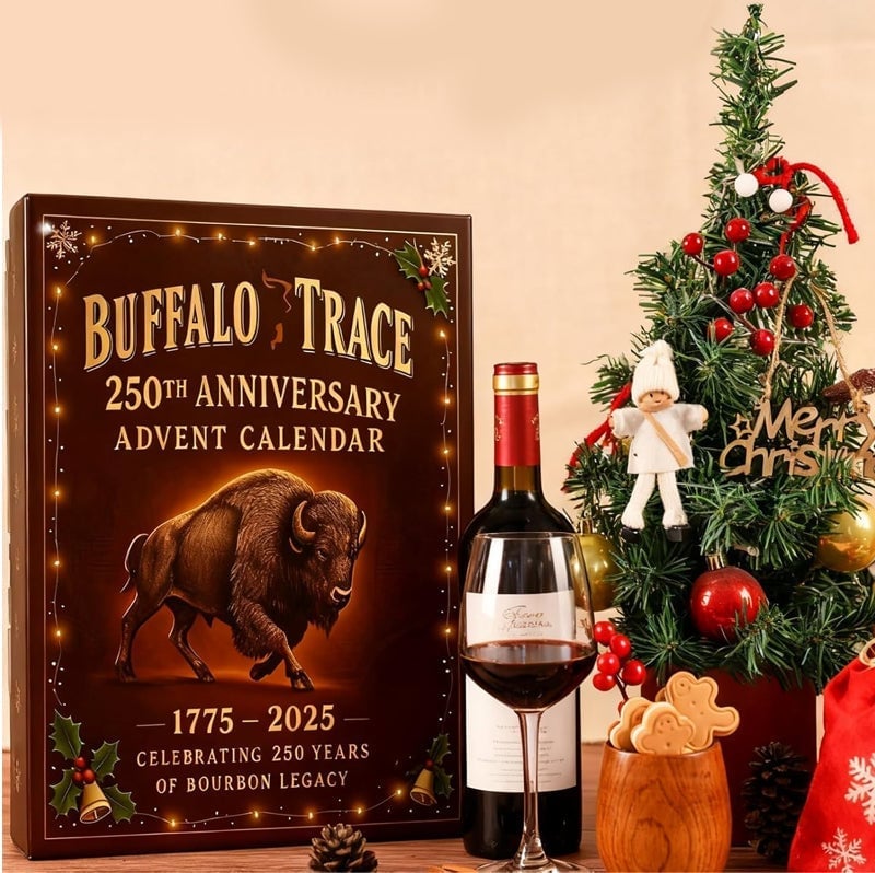 2025 Whiskey 3D Julnedräkningskalender