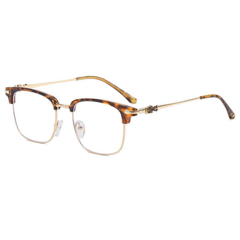 Classic Thick Square Frame Clear Lens Glasses