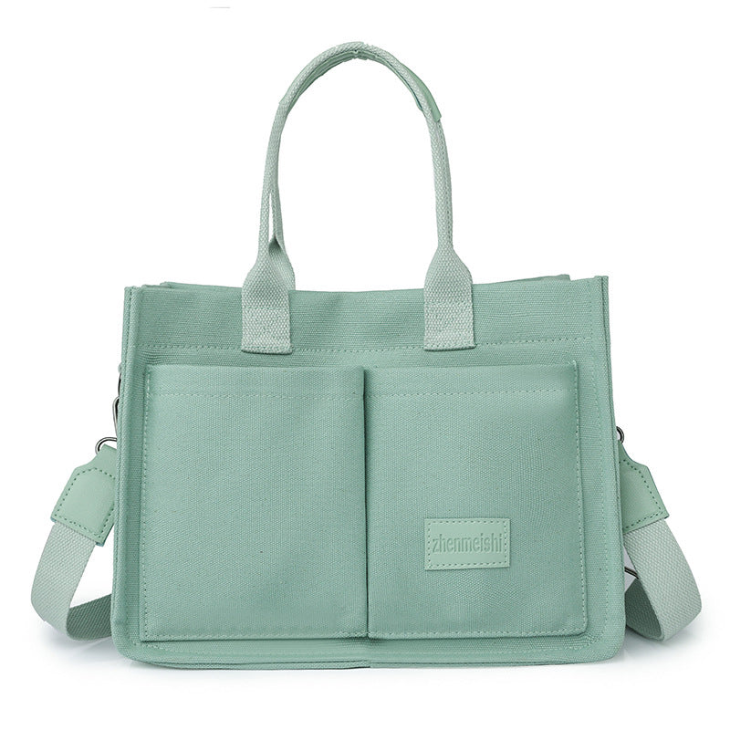 Mode Canvas Crossbody-väska