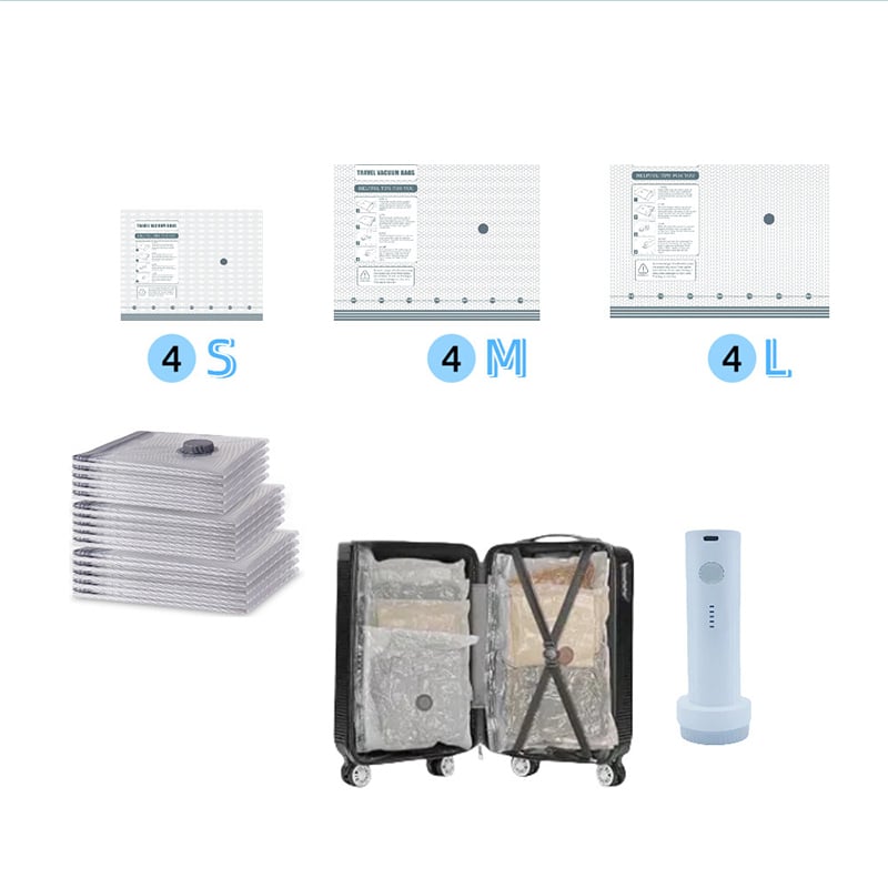 Vacuum Travel Compression Bags