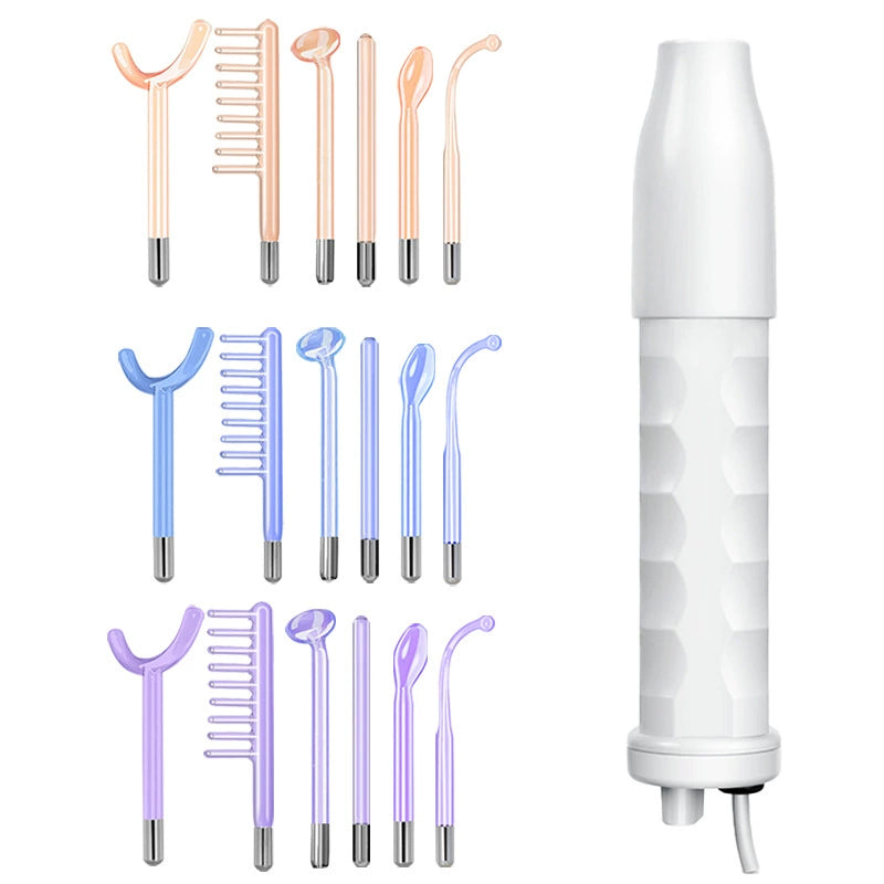 Portable Skin Therapy Machine with 6 Neon & Argon Wands