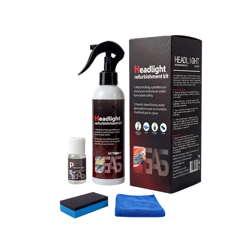 Car Headlight Restoration Kit
