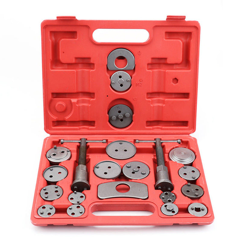 22-piece disc brake cylinder tool set